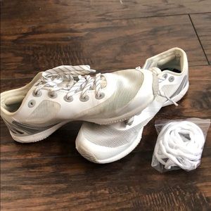 Ascend All white competitive cheer shoes